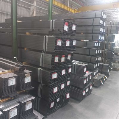 Хорошая цена. SAE1060 60# ISO9001 Certified Hot Rolled Black Rectangular Steel Tube for Building Materials онлайн